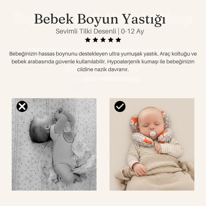 Nestly™  | Bebek Boyun Yastığı